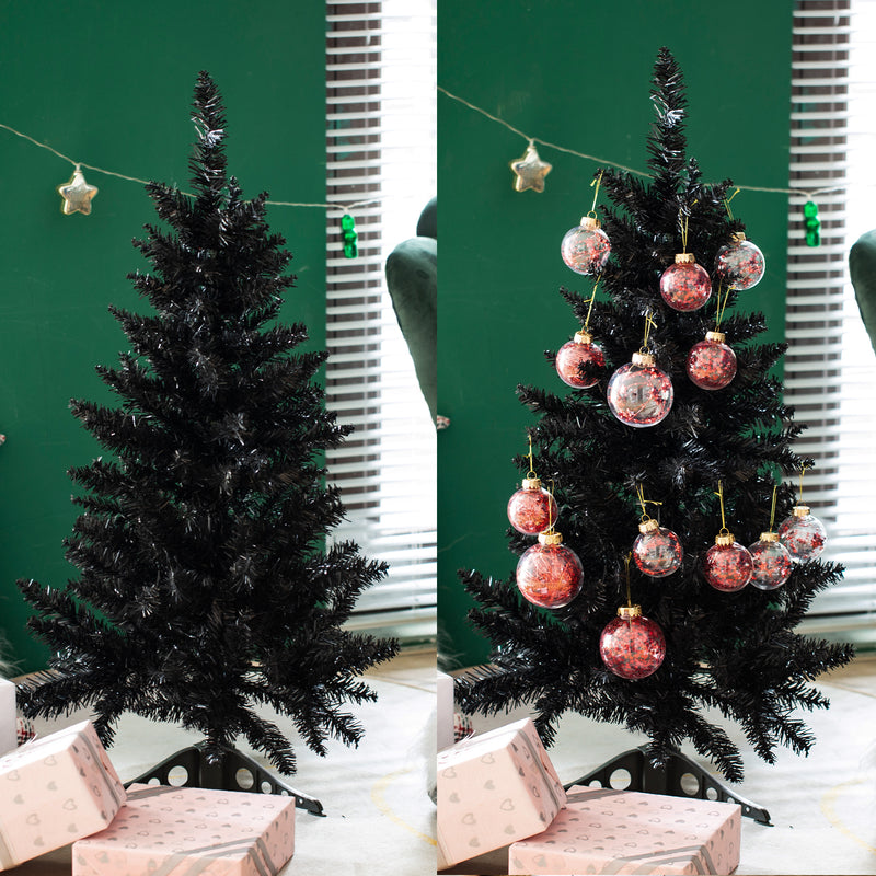 Mini Christmas Tree Artificial Desktop Xmas Tree for Holiday Home Decor, 3/4FT