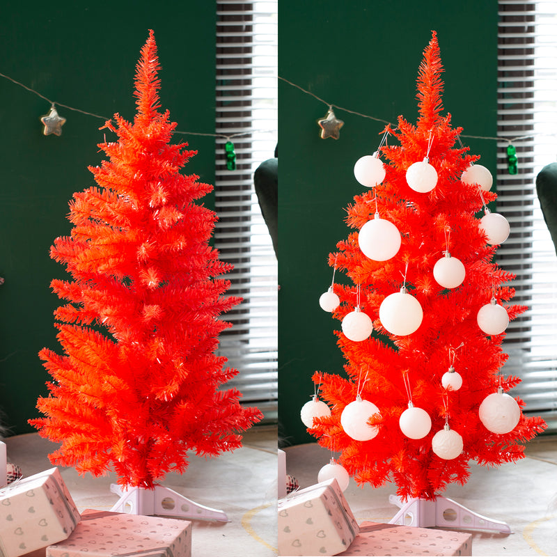 Mini Christmas Tree Artificial Desktop Xmas Tree for Holiday Home Decor, 3/4FT