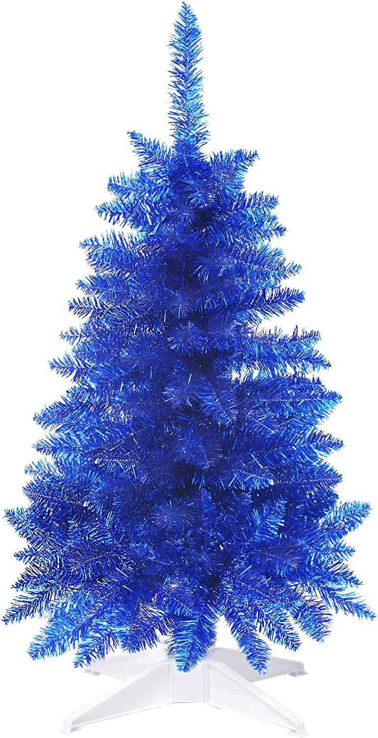 Mini Christmas Tree Artificial Desktop Xmas Tree for Holiday Home Decor, 3/4FT